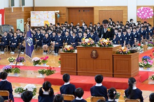 平成最後の入学式が挙行されました。