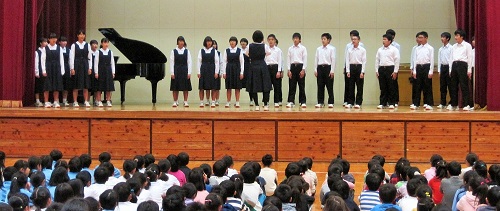 中学生の合唱