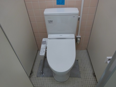 新しい洋式トイレ