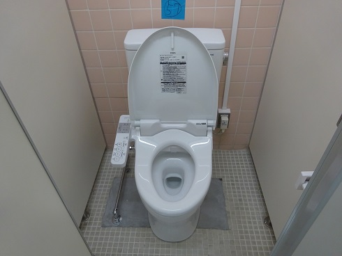 新しい洋式トイレ