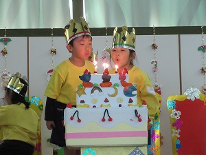 4歳ケーキ (2)