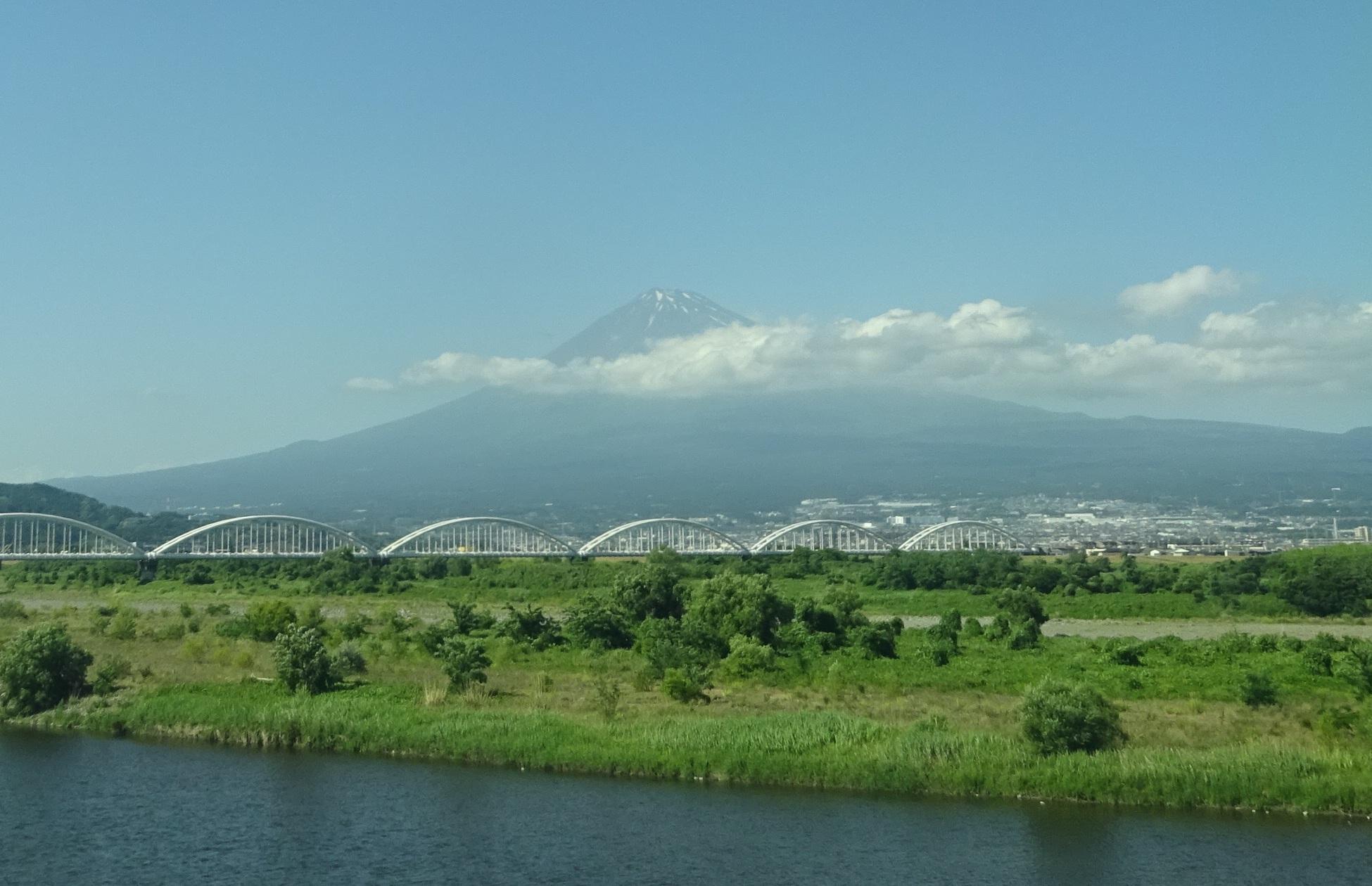 帰路の富士山 帰路の富士山