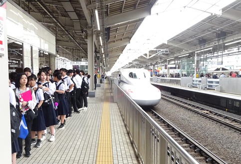 京都駅到着 京都駅到着
