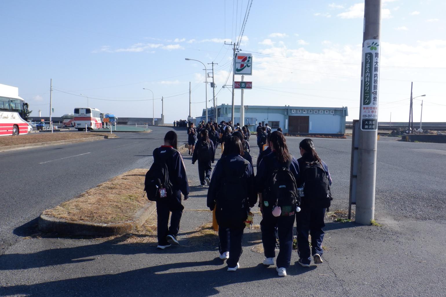 5大洗駅出発2 5大洗駅出発2
