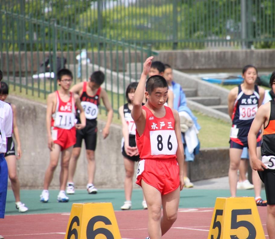 1年男子100m 大竹君 1年男子100m 大竹君
