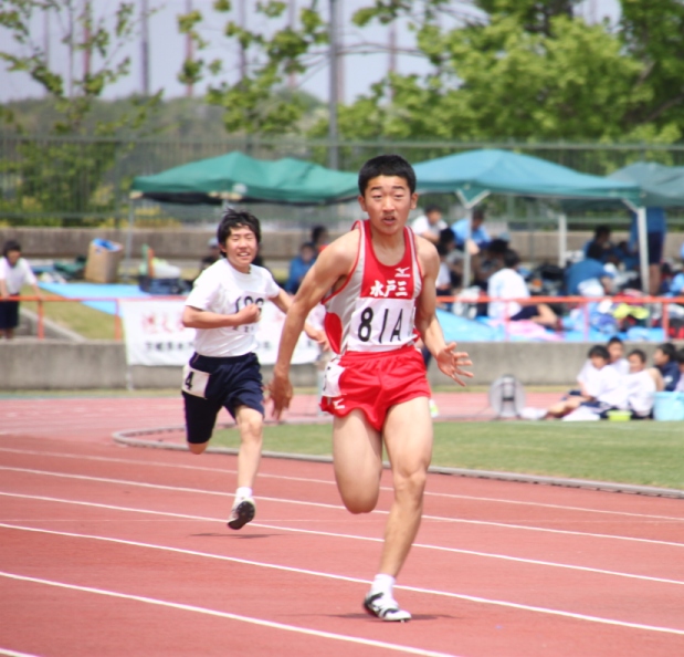 2年男子100m 片岡君 2年男子100m 片岡君