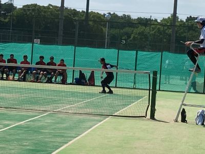 男テニス1番手 男テニス1番手