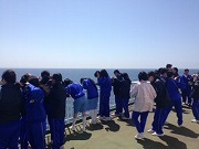 デッキ見学 デッキ見学