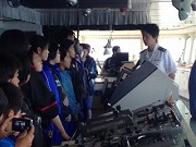 ブリッジ見学2 ブリッジ見学2