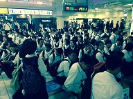 上野駅到着 上野駅到着