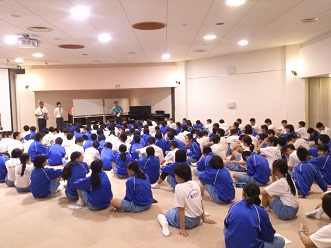 学級団結式 学級団結式