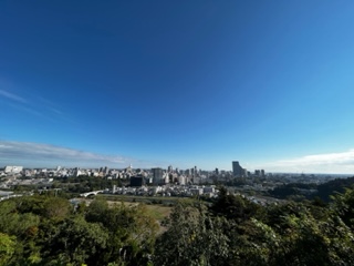 青葉城からの眺め