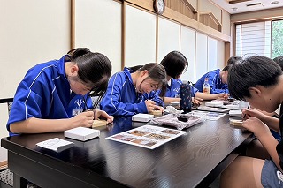 0528将棋の書駒体験 (1) 0528将棋の書駒体験 (1)