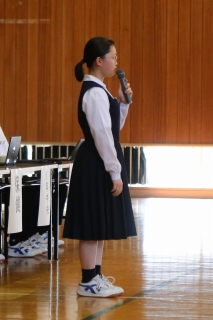 令和8年度生徒総会の様子 (2) 令和8年度生徒総会の様子 (2)