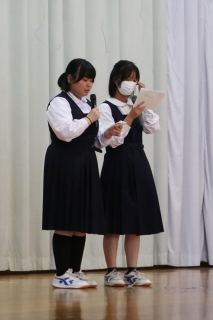 令和8年度生徒総会の様子 (14) 令和8年度生徒総会の様子 (14)