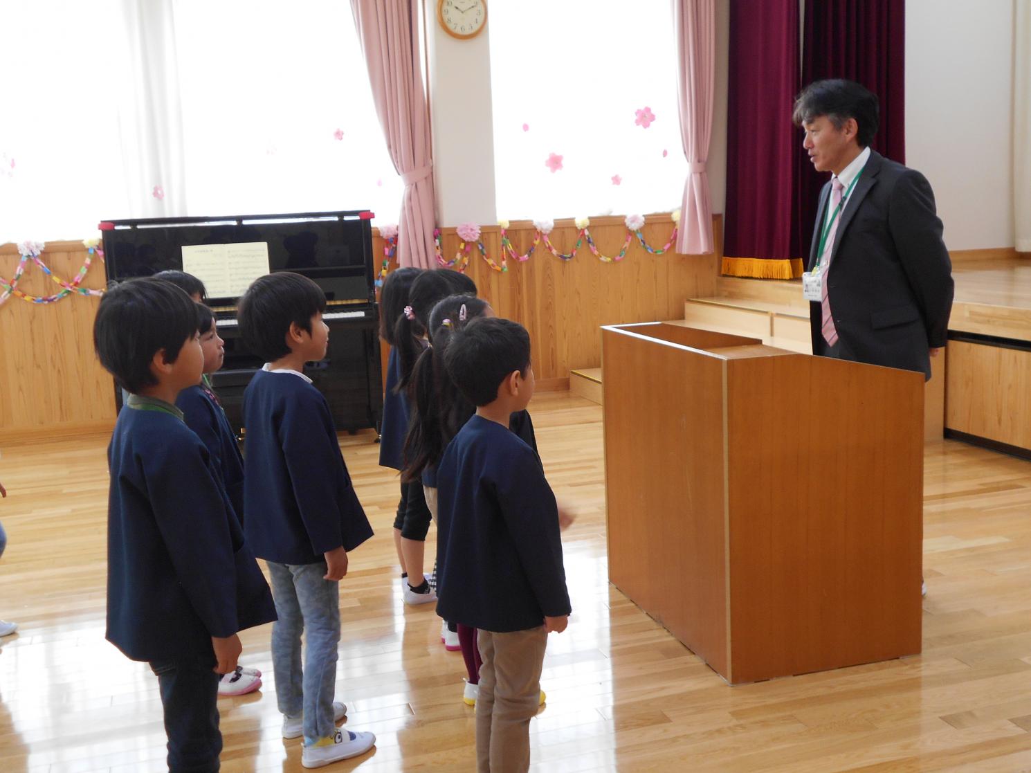 園長先生の話