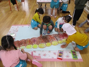 色塗り 色塗り