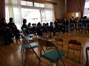 入園式会場 入園式会場