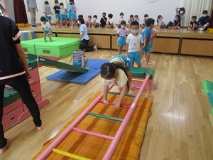 梯子渡り