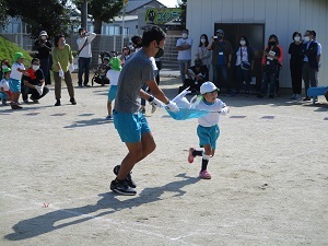 親子競技もも 親子競技もも