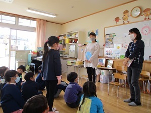 もも組感想発表