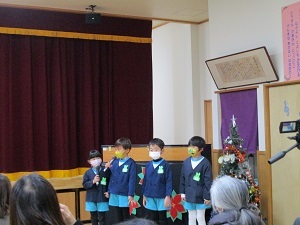 司会の子どもたち 司会の子どもたち