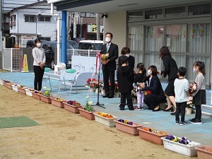 花束贈呈2 花束贈呈2