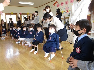 さくらんぼぐみ挨拶 さくらんぼぐみ挨拶