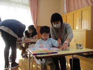 さくらんぼ保育参観 (2)