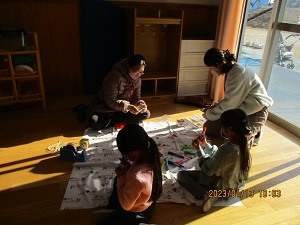 たこ・こま色染め2