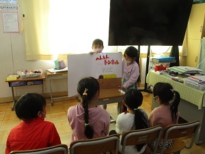 1年生と交流会 (1)