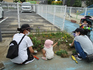 小さなお友達も一緒 小さなお友達も一緒