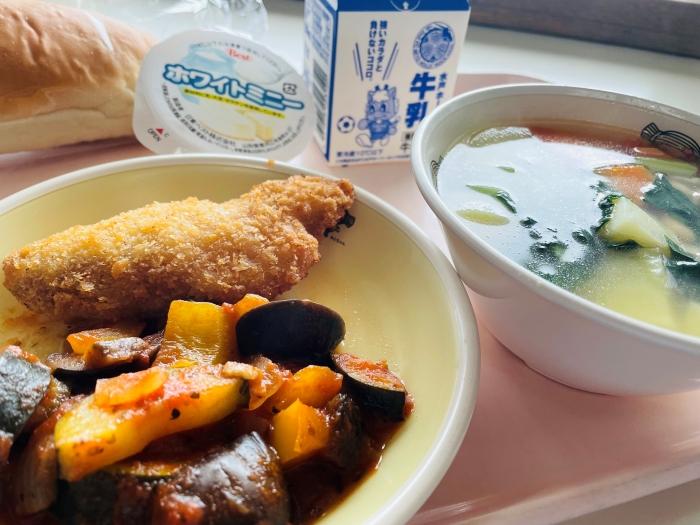 今日の給食 今日の給食