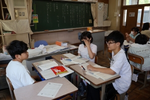 グループの話し合い グループの話し合い
