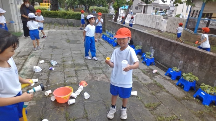 水遊び 水遊び