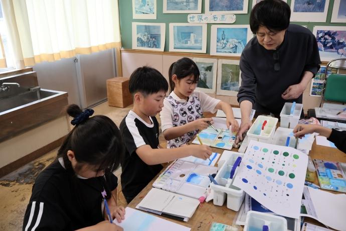 色を選ぶときは~ 色を選ぶときは~