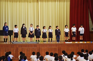 児童代表委員 児童代表委員