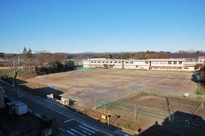 元旦の飯富中