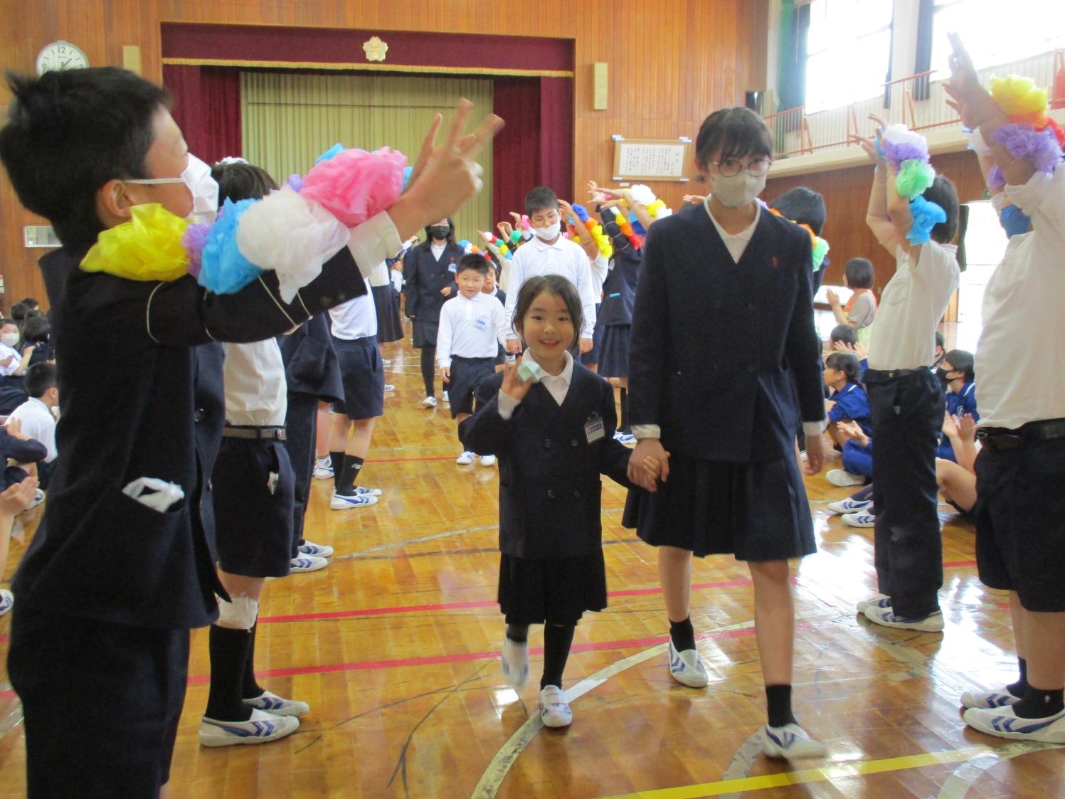 1年生を迎える会3 1年生を迎える会3