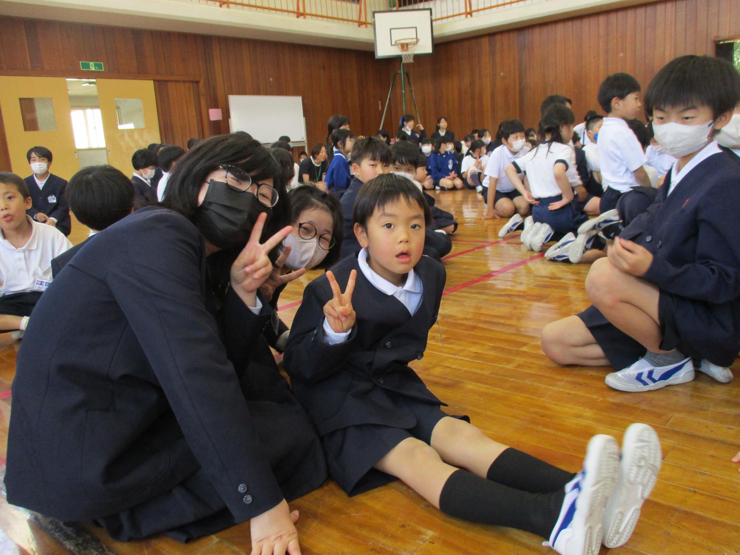 1年生を迎える会7 1年生を迎える会7