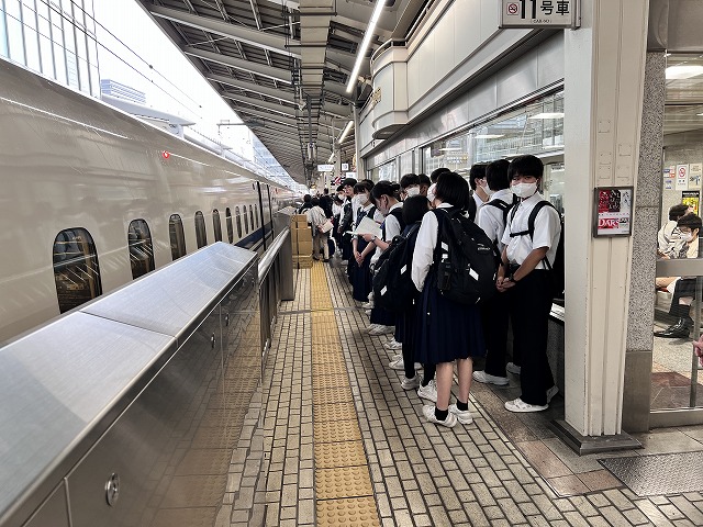 東京駅新幹線ホーム