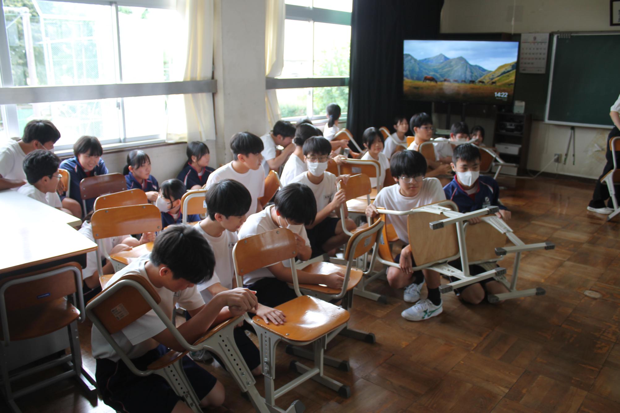 教室の様子