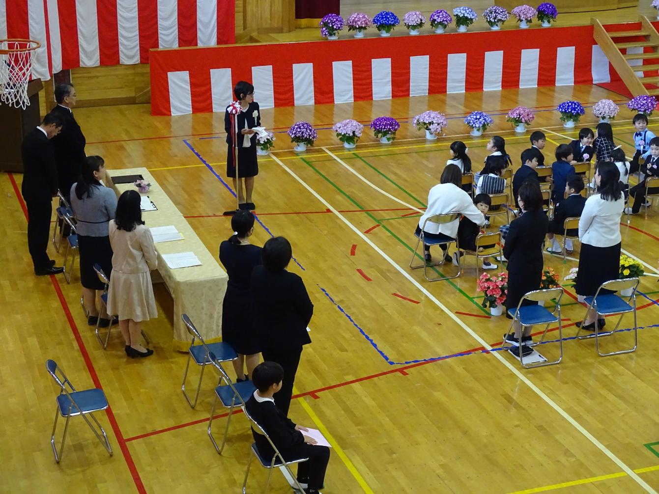 保護者代表あいさつ 保護者代表あいさつ