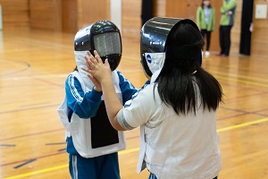 フェンシング体験 フェンシング体験