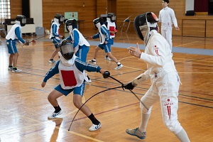 フェンシング体験 フェンシング体験