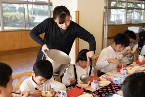 いなり班給食