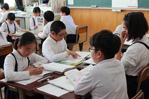 授業参観