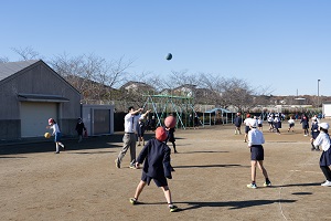 中休みの様子