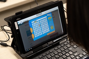 タブレットでの授業