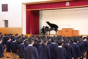 第3学期始業式
